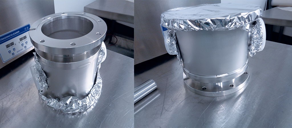 Inertage : préparation avant emballage